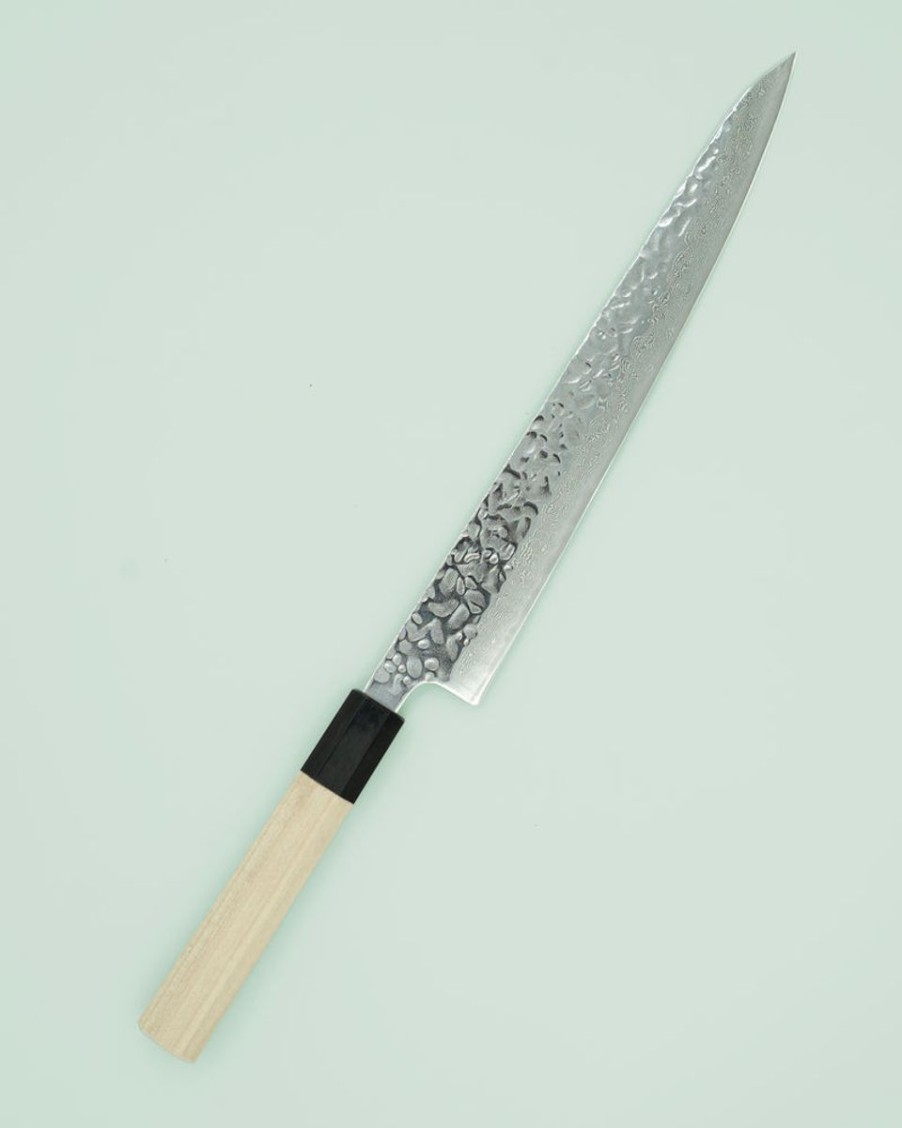 Knive SERAMIKKU Magnolia/Boffelhorn | Sujihiki Kniv | 24 Cm | Magnolia