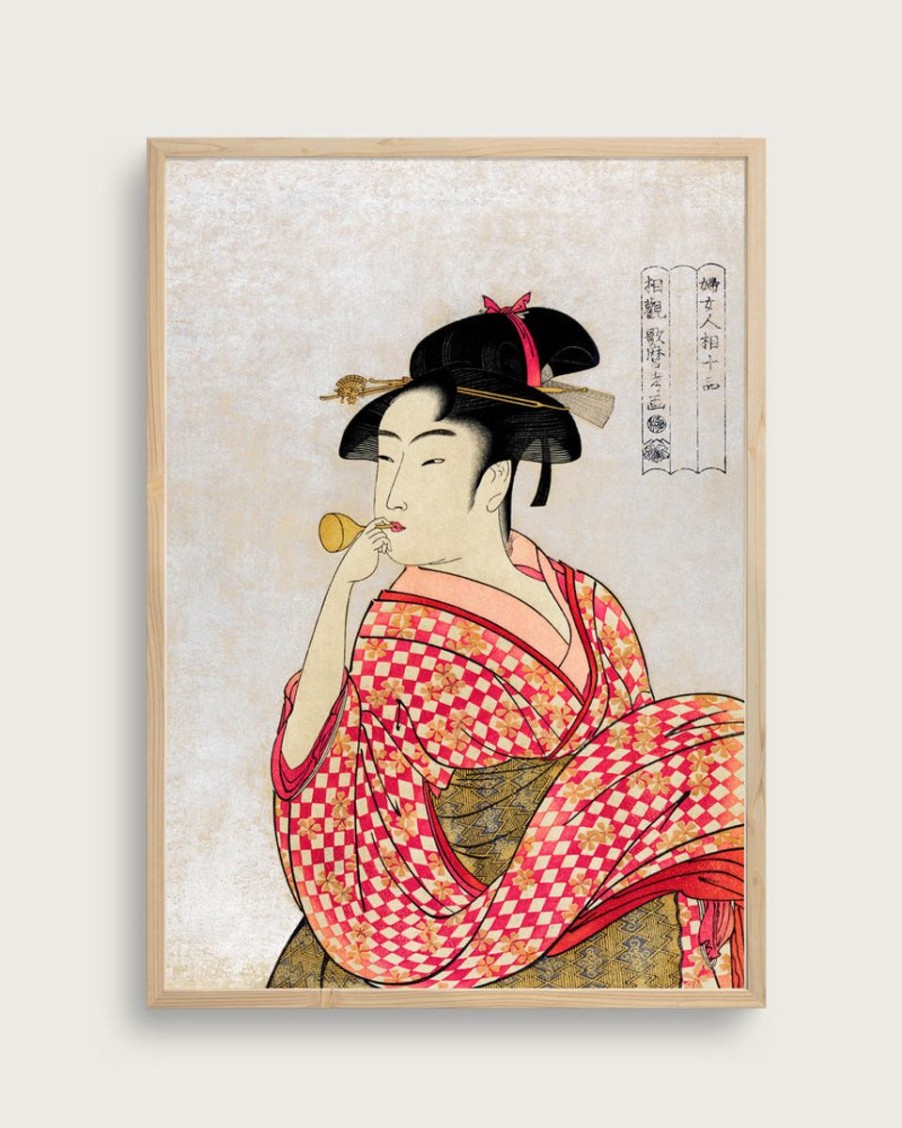 Interior SERAMIKKU Ukiyo-E Japanske Traesnit | Bidoro