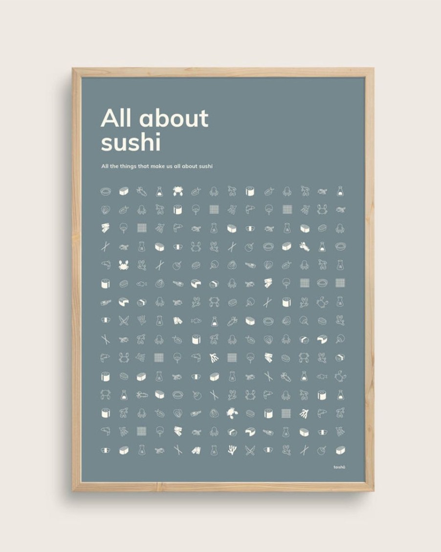 Interior SERAMIKKU Taisho - Designplakater | All About Sushi